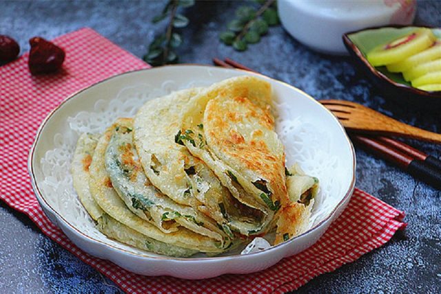 Bánh Hành Lá Chiên Giòn