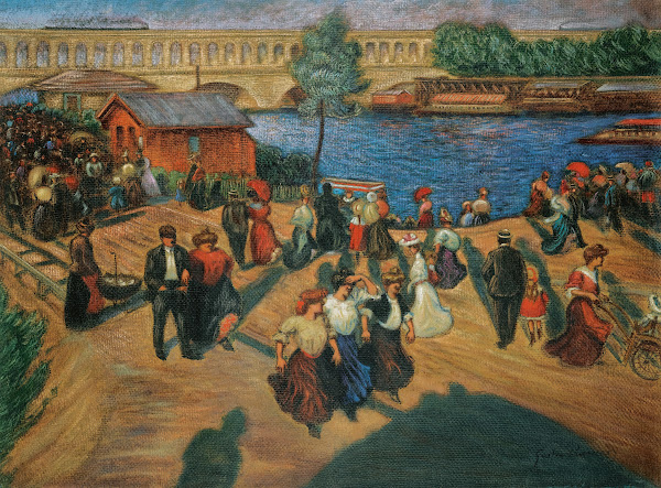 Le Quai De Javel 1905