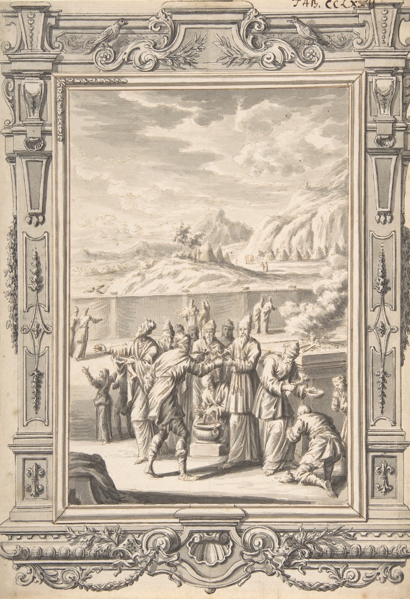 The law of the leper in the day of his cleansing ca 1730