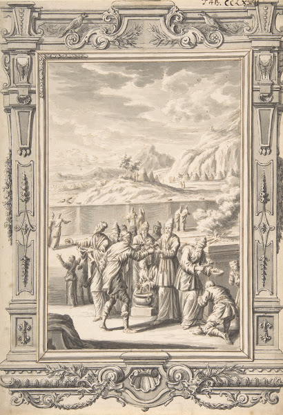 The law of the leper in the day of his cleansing ca 1730
