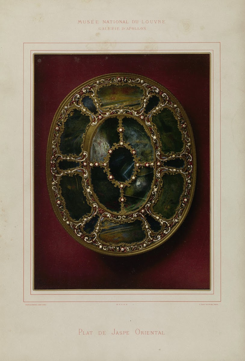 Plat de Jaspe Oriental 1876 1883