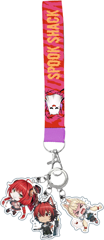 Zenless Zone Zero Spook Shack Keychain+Charm Set by Karbiter ( Darkstar31 )