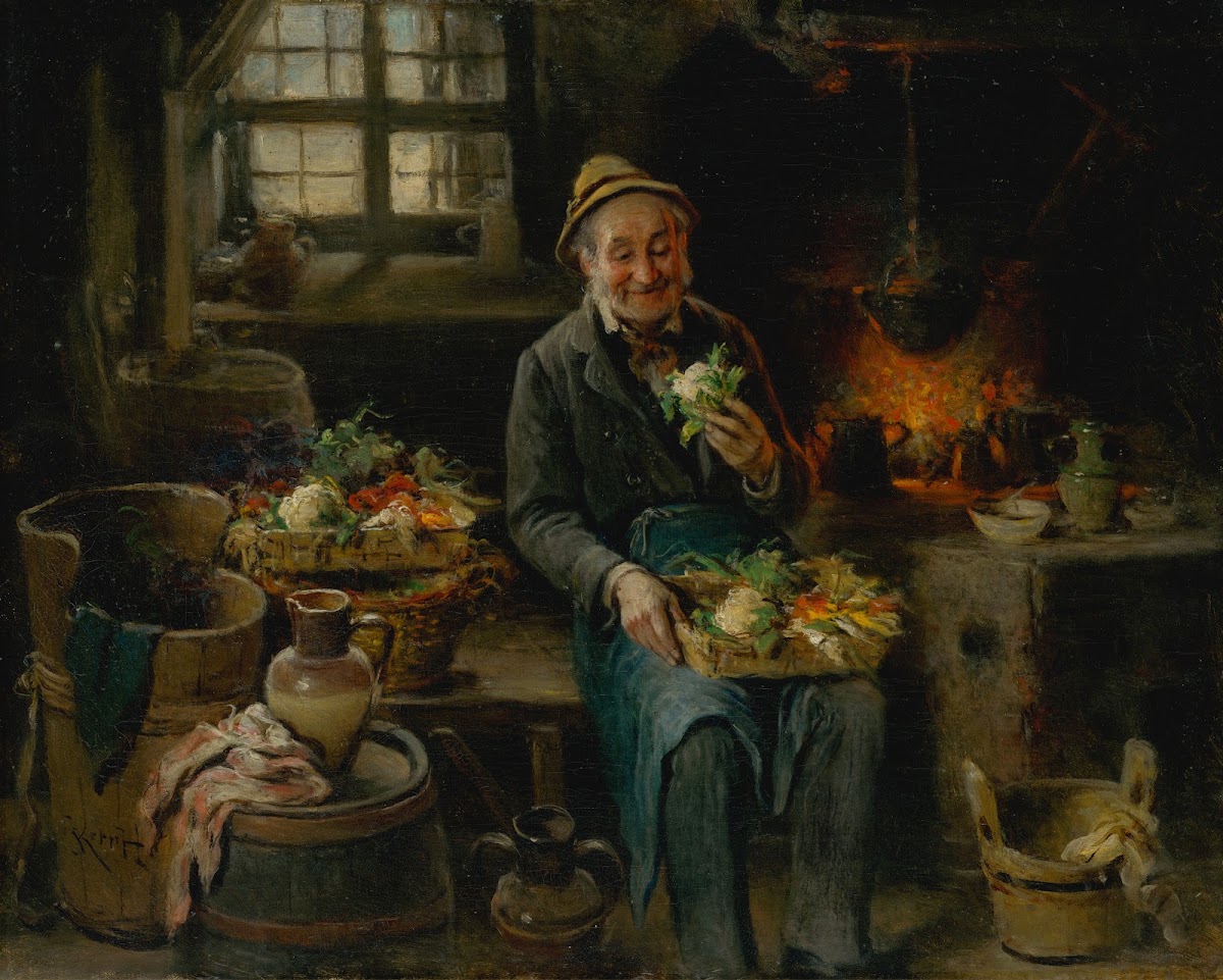 Old Man in the Kitchen 18751890