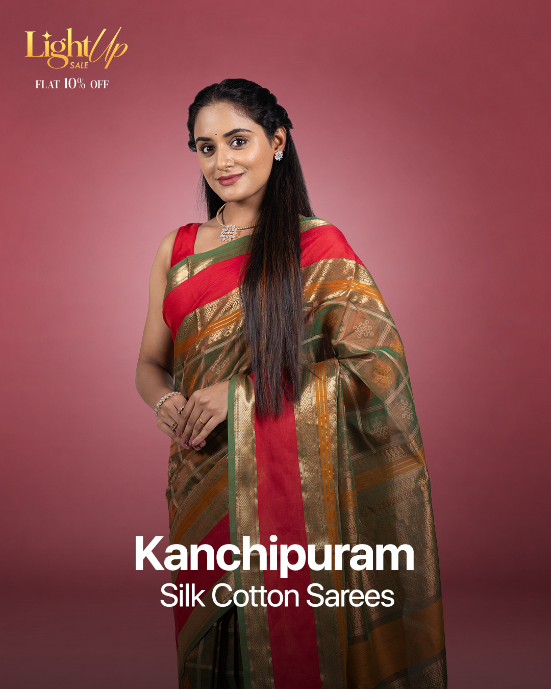 Kanjivaram Silk Cotton