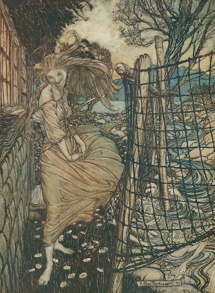 Undine outside the window 1912