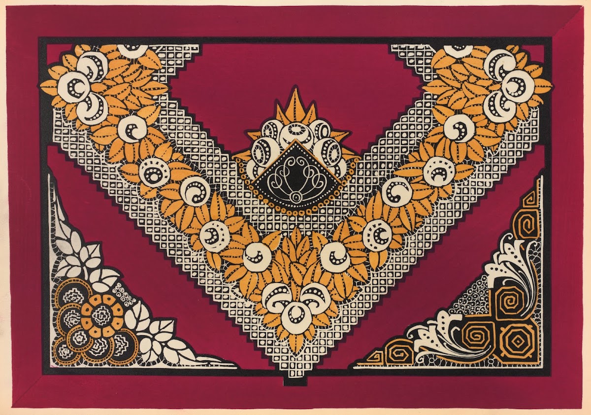 La décoration moderne dans le textile Pl 12 1925