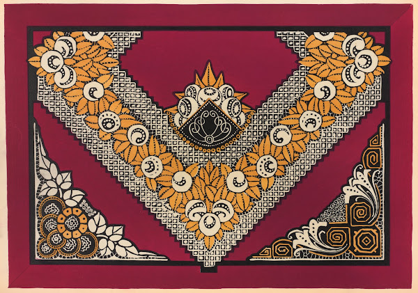 La décoration moderne dans le textile Pl 12 1925