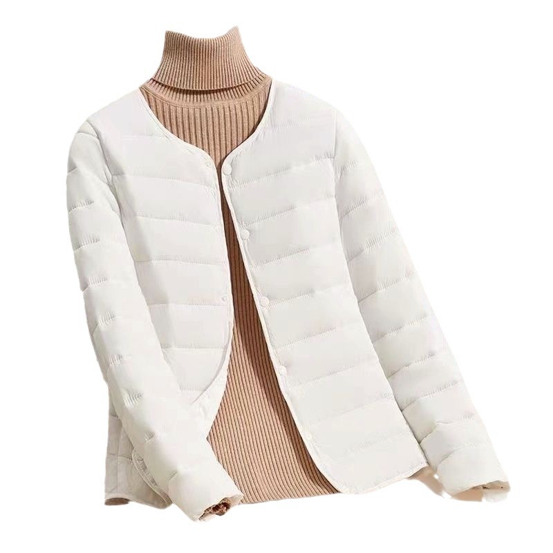 Lightweight padded women's quilted jacket