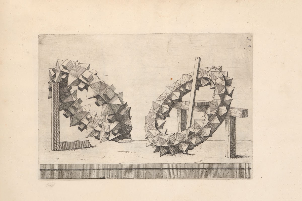 Perspectiva Corporum Regularium Perspective of regular solids Pl41 1568