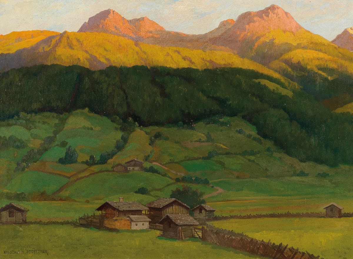 Einbruch der Dämmerung Oberpinzgau