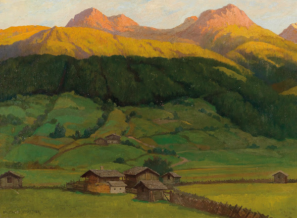 Einbruch der Dämmerung Oberpinzgau
