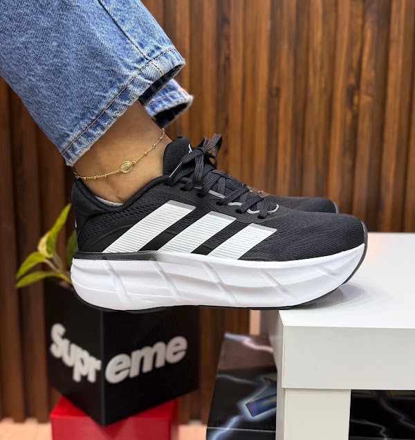Adidas Adistar Negro Blanco