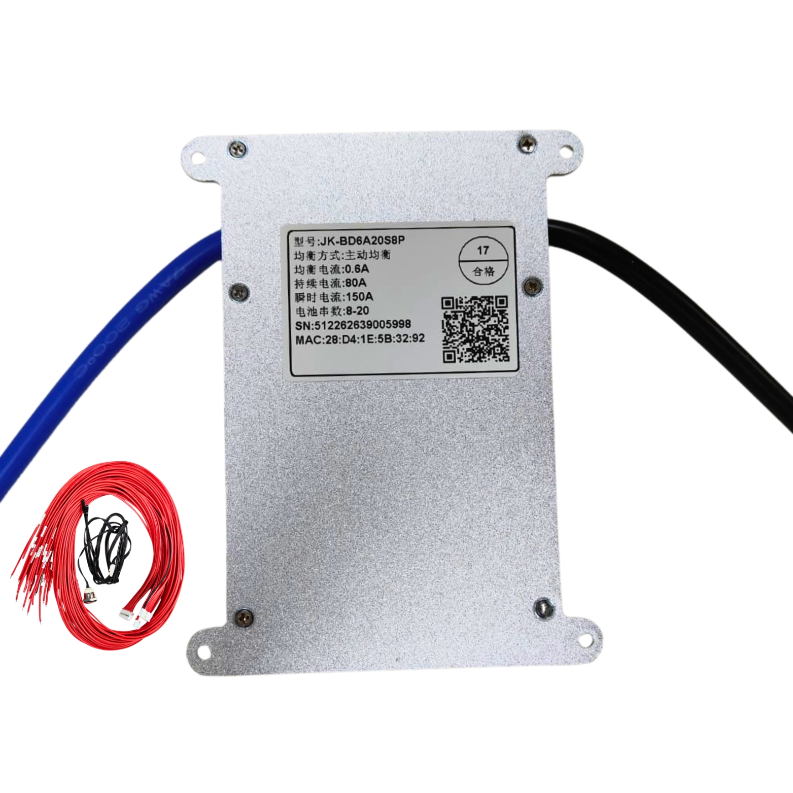 JK BMS SMART CAN 8-20S 80A (JK-BD6A20S8P) (11125)