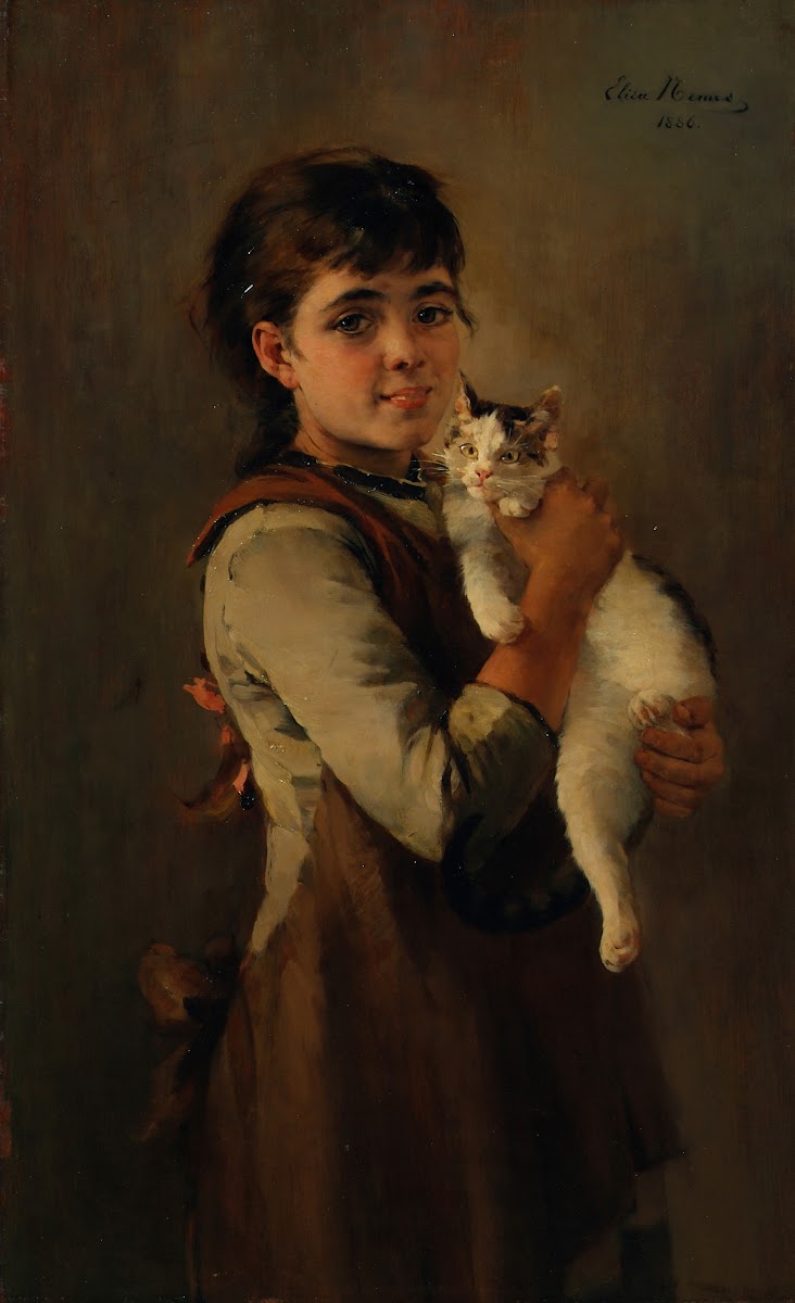 Zwei Kätzchen 1886