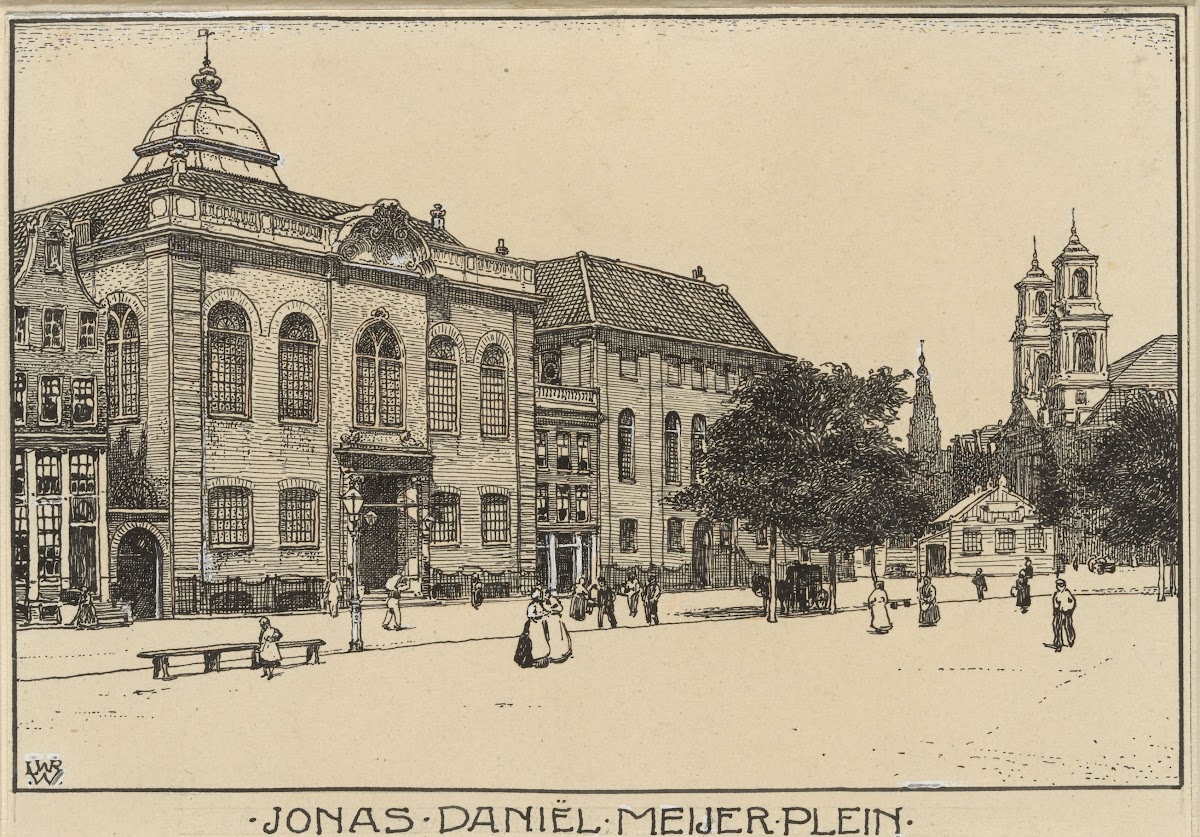 Het Jonas Daniël Meijer Plein te Amsterdam 20th century