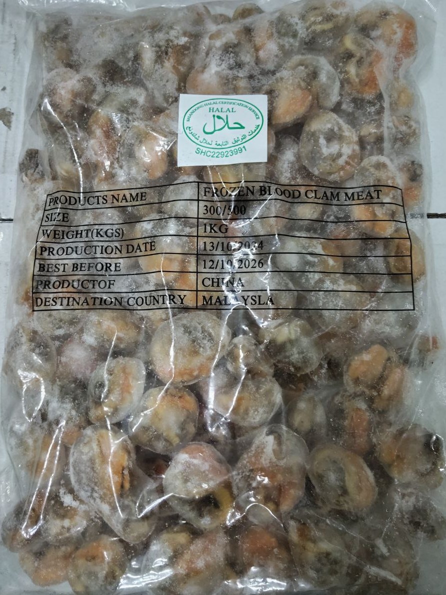 Isi Kerang IQF (Cockle) 300-500