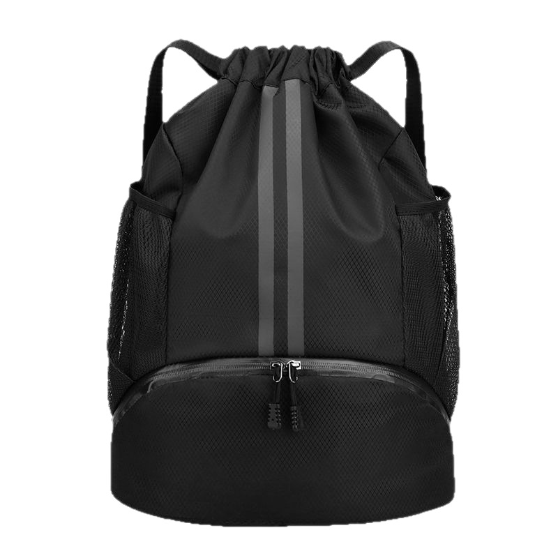 Sporty backpack with dry compartment, 20-35 L