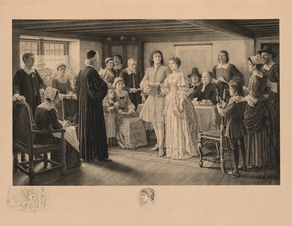 A colonial wedding the marriage of Dr Francis Le Baron and Mary Wilder Plymouth