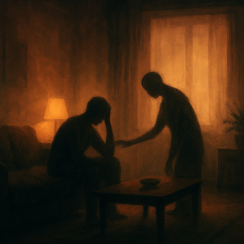The Father (2020-12-18) original cinematic illustration