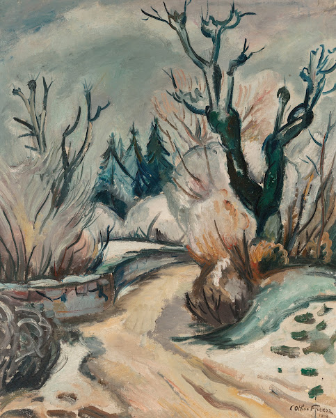 Paysage sous la neige 1919