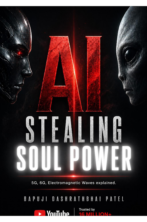 Front cover of Is AI Stealing Soul Power by Bapuji Dashrathbhai Patel