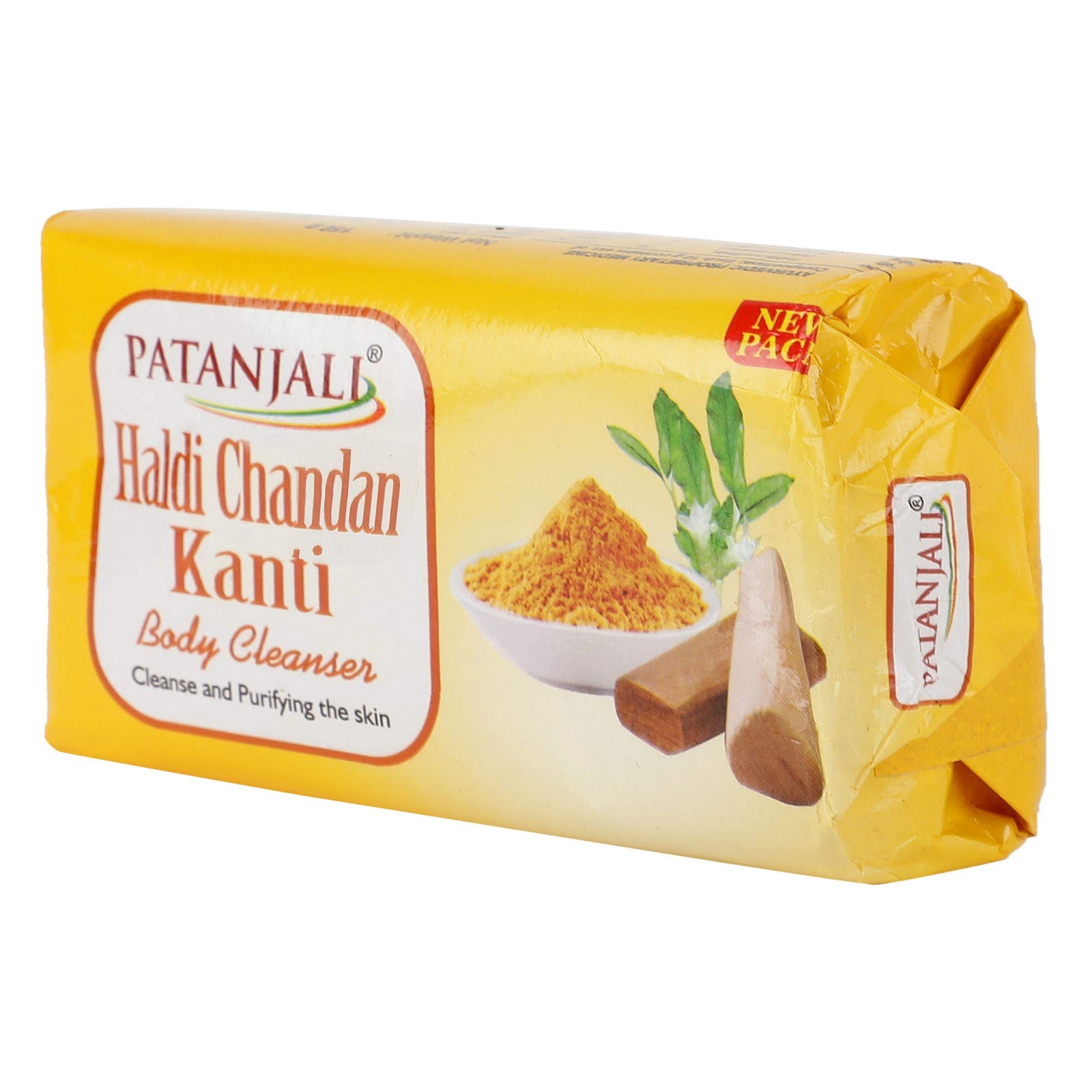 Jabón Sándalo con Cúrcuma Patanjali