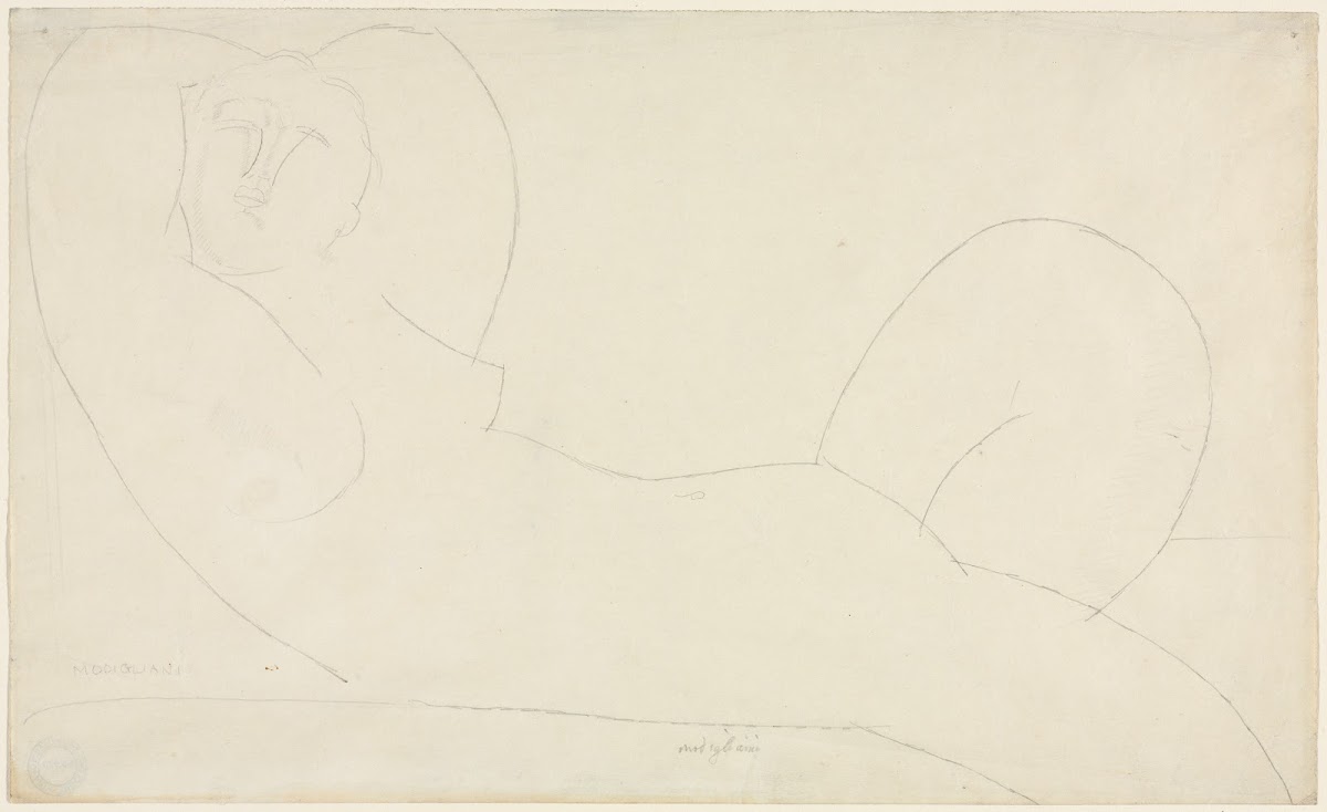 Reclining Female Nude 1914