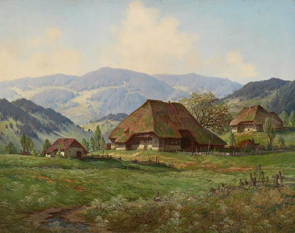 Sommer im Schwarzwald bei Wiesental 1937