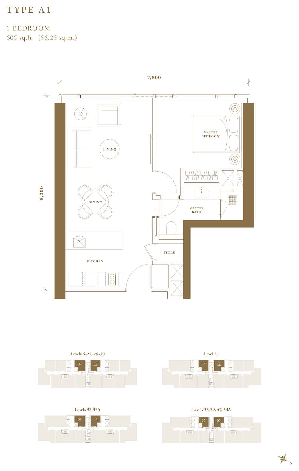 Pavilion Damansara Heights - Regent Suites (R2) floor plan