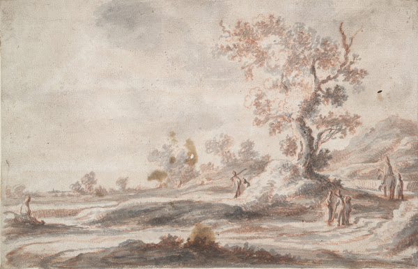 Landscape with Old Tree andFigures