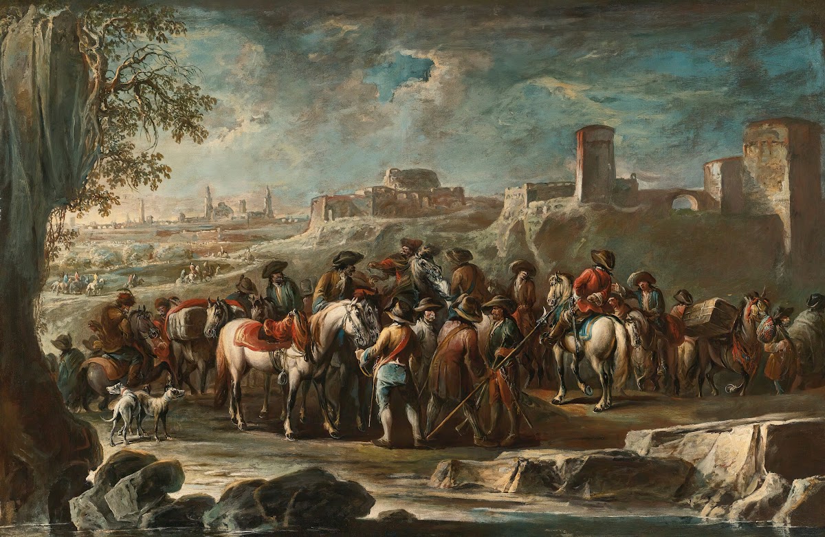 Soldiers In A Landscape