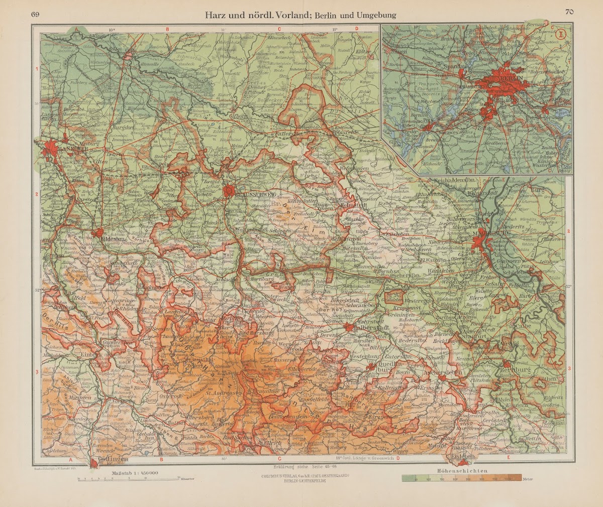 Harz und nordli Vorland Berlin und Umgebung 1926