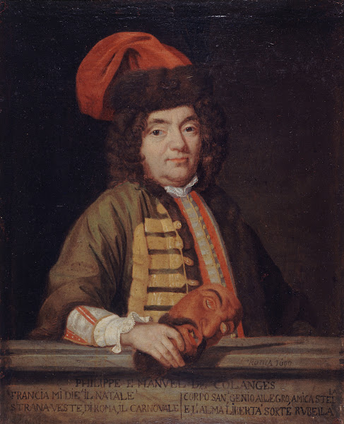 Portrait dEmmanuel de Coulanges 1633 1716 épistolier et chansonnier 1690