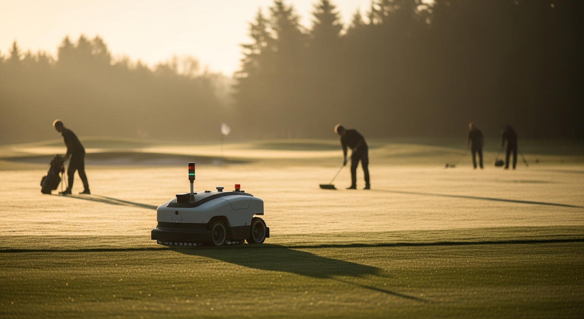 Range Service Automatisierung im Golf: Effizienz durch Robotik