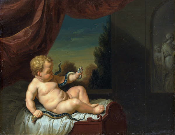 The Infant Hercules With a Serpent 1700   1722