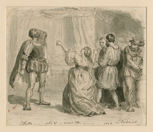 Othello and Desdemona 1860