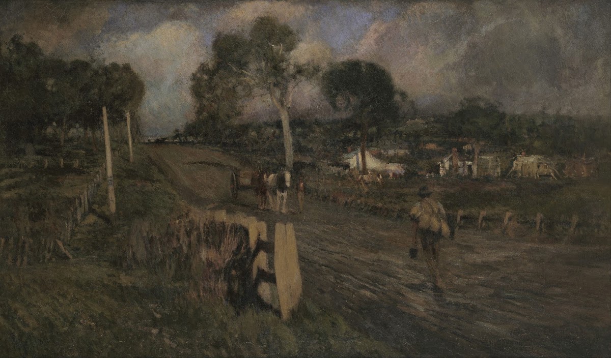 Nearing The Township 1900