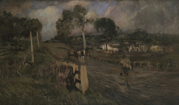 Nearing The Township 1900