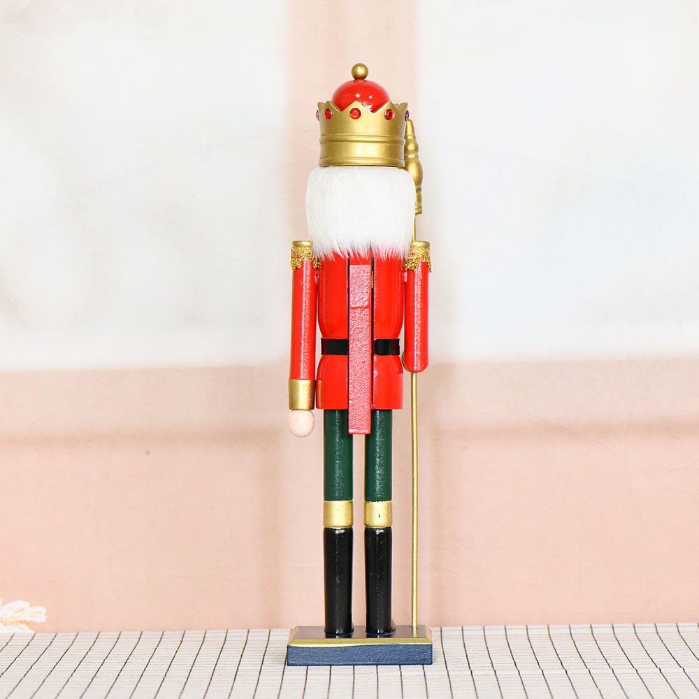 Large Nutcracker Soldier, 50 cm, Wooden Decoration