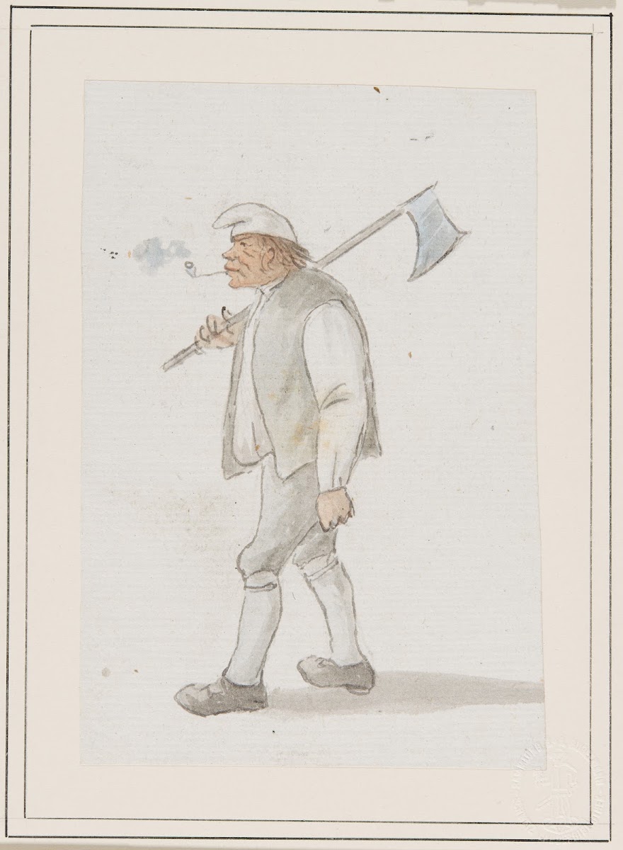 Ein Geselle des Bads Blumenstein 1804
