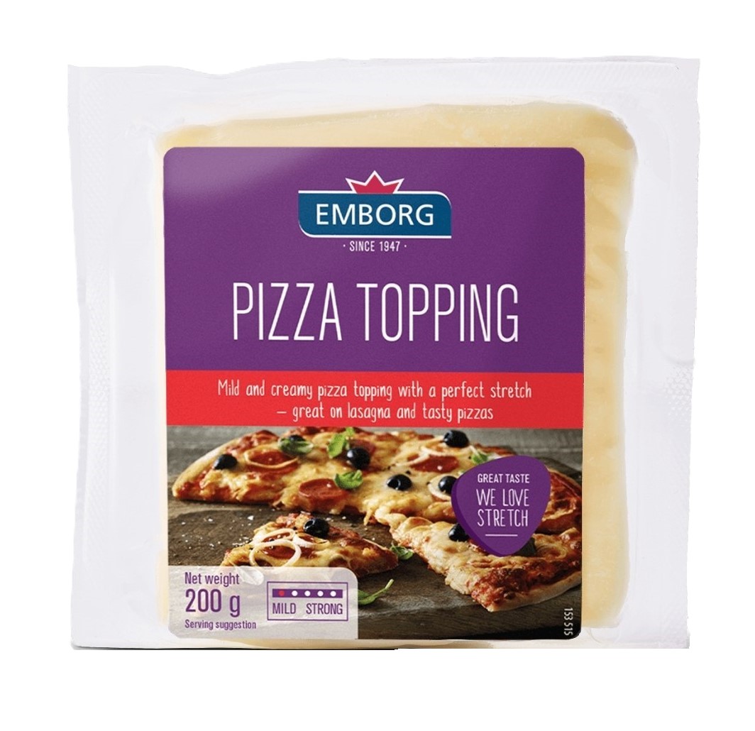 Emborg Pizza Topping Block 200G