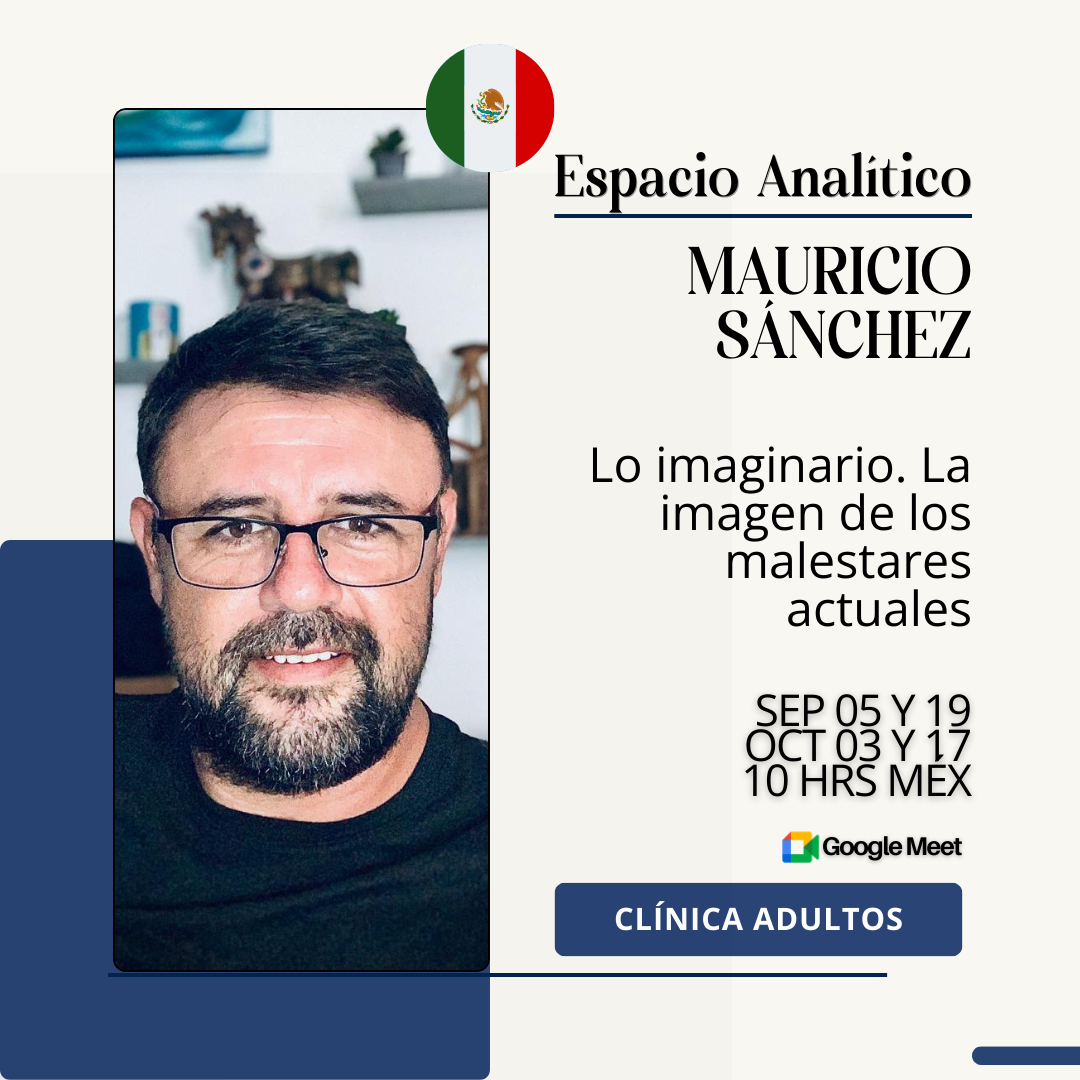 Flyer del curso con Mauricio Sánchez