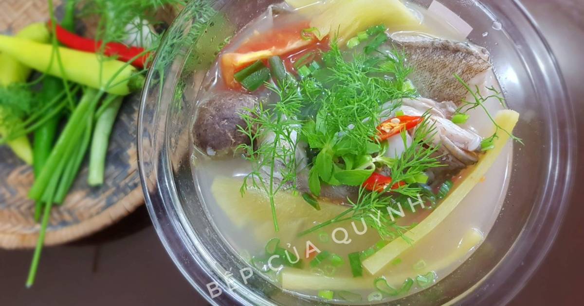 Cá mú nấu chua