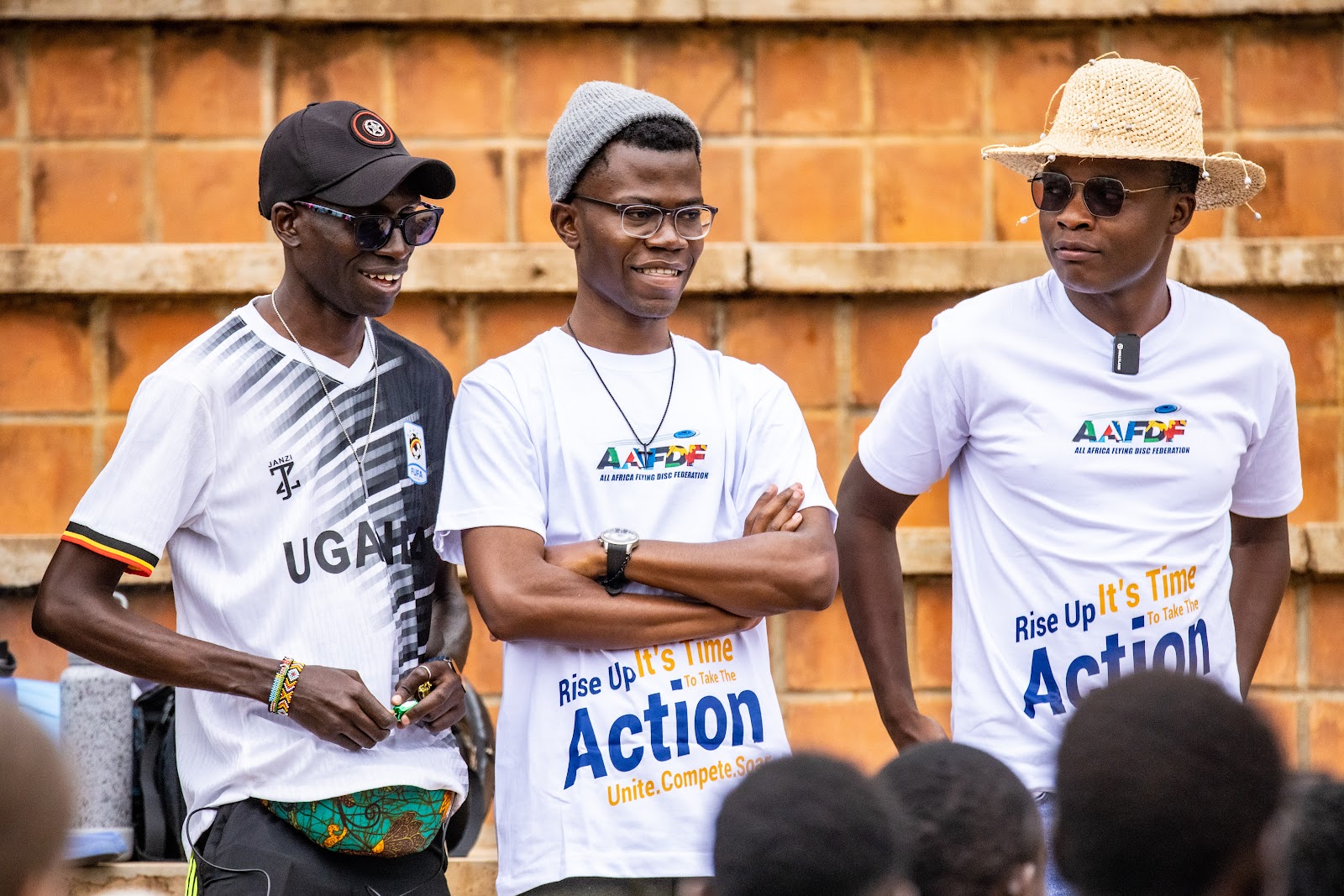 Youth leaders participating in civic engagement