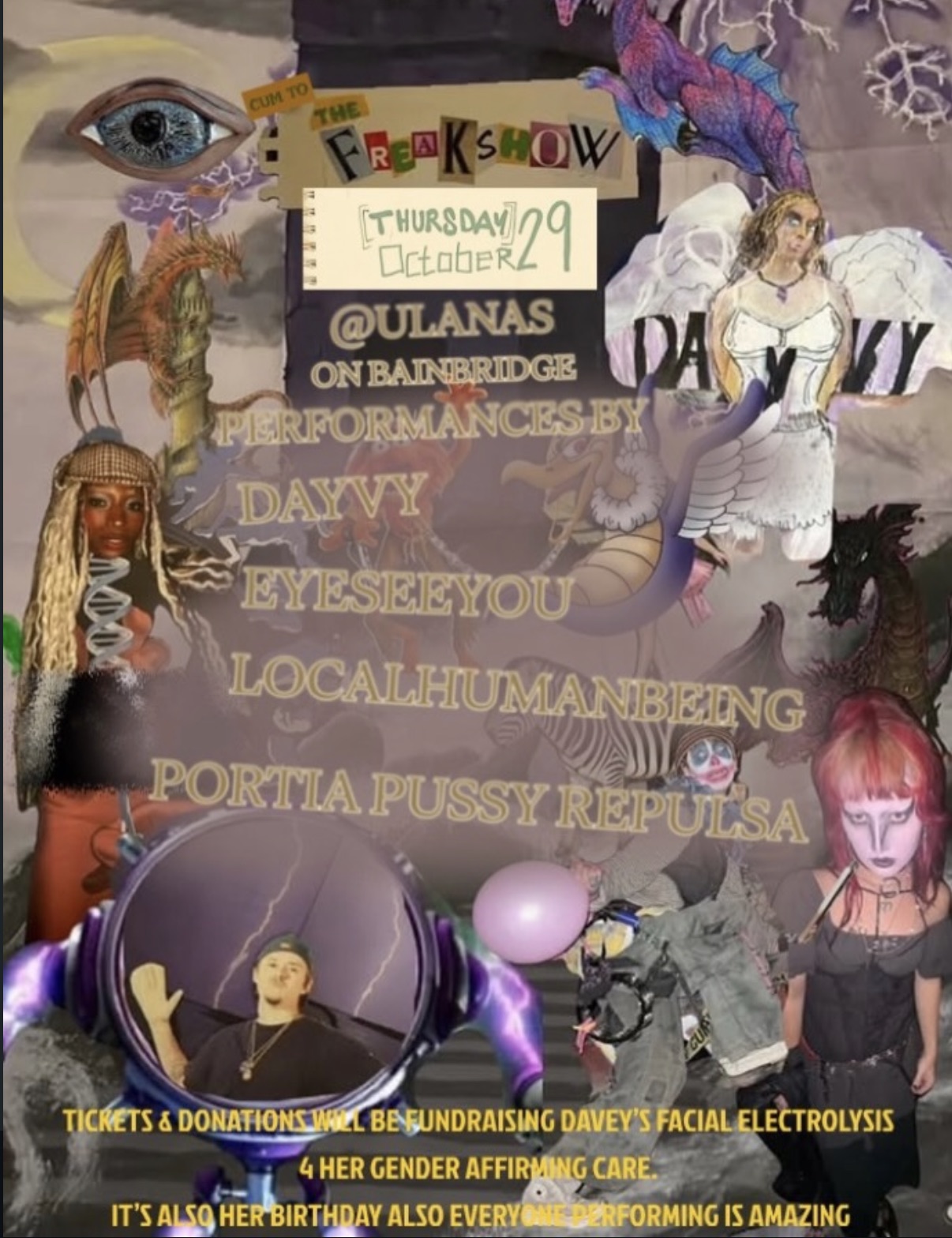 Flyer for Freakshow