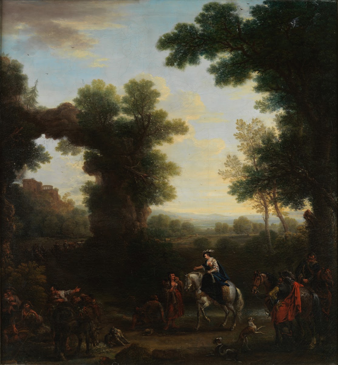 Classical Landscape with Gypsies 1748