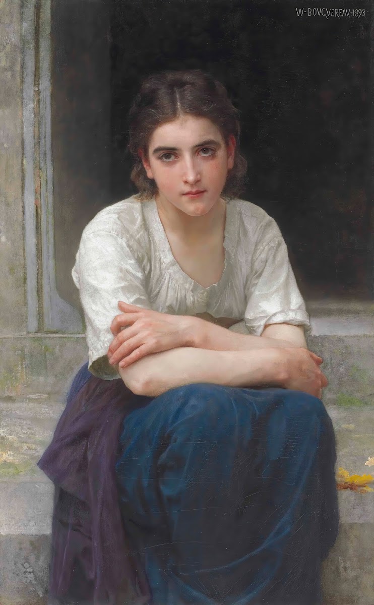 Rêverie sur le seuil 1893