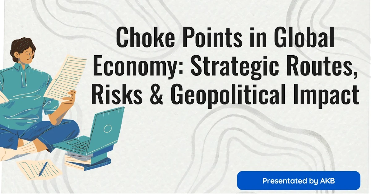 Understanding Global Choke Points: Strategic Importance and Economic Risks for UPSC