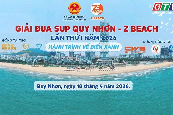 Hấp dẫn Giải đua SUP Quy Nhơn lần thứ I - năm 2026 - Báo Gia Lai