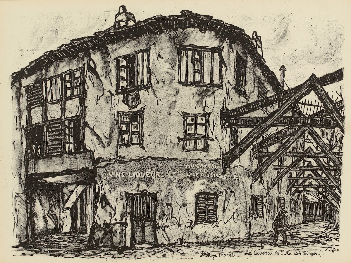 Passage Moret Au caveau de lîle des singes 1921